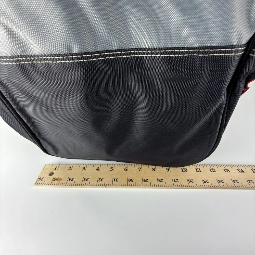 Vintage Converse CONS Duffle Bag Gray Black Large Gym Travel Sport Bag NWT NOS